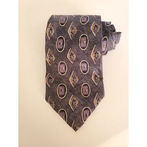 Dunhuang Shanghai Superior Handmade Silk Purple Teal Neck Tie